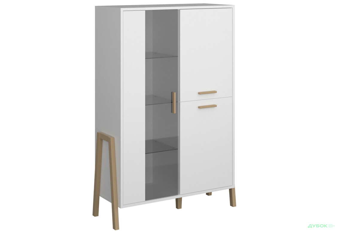 Шафа-вітрина низька VMV holding Бель 103 см - Зображення 2 Зображення 2 - Шафа-вітрина низька VMV holding Бель 103 см