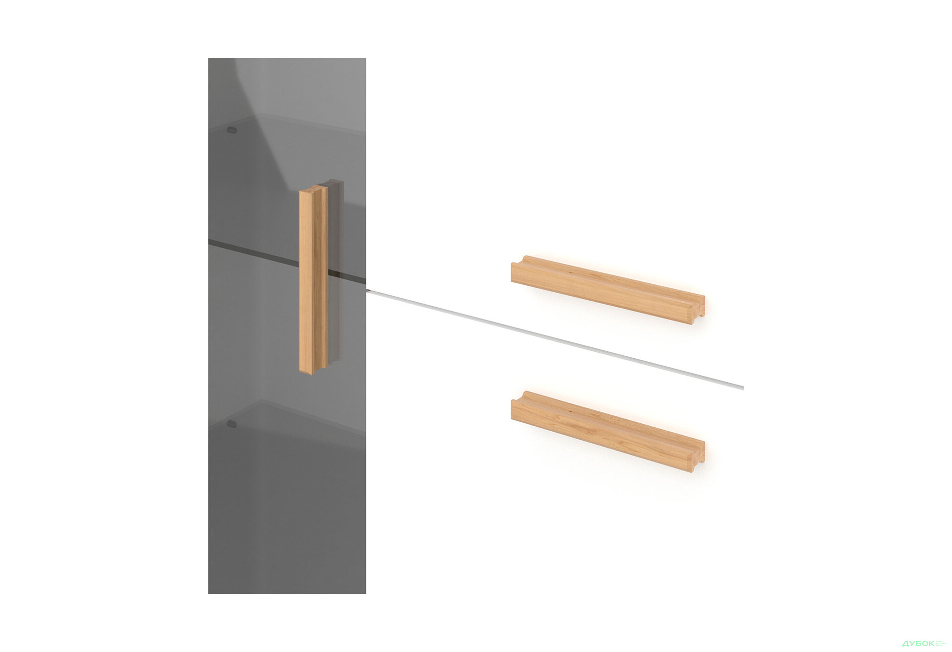Шафа-вітрина низька VMV holding Бель 103 см - Зображення 4 Зображення 4 - Шафа-вітрина низька VMV holding Бель 103 см