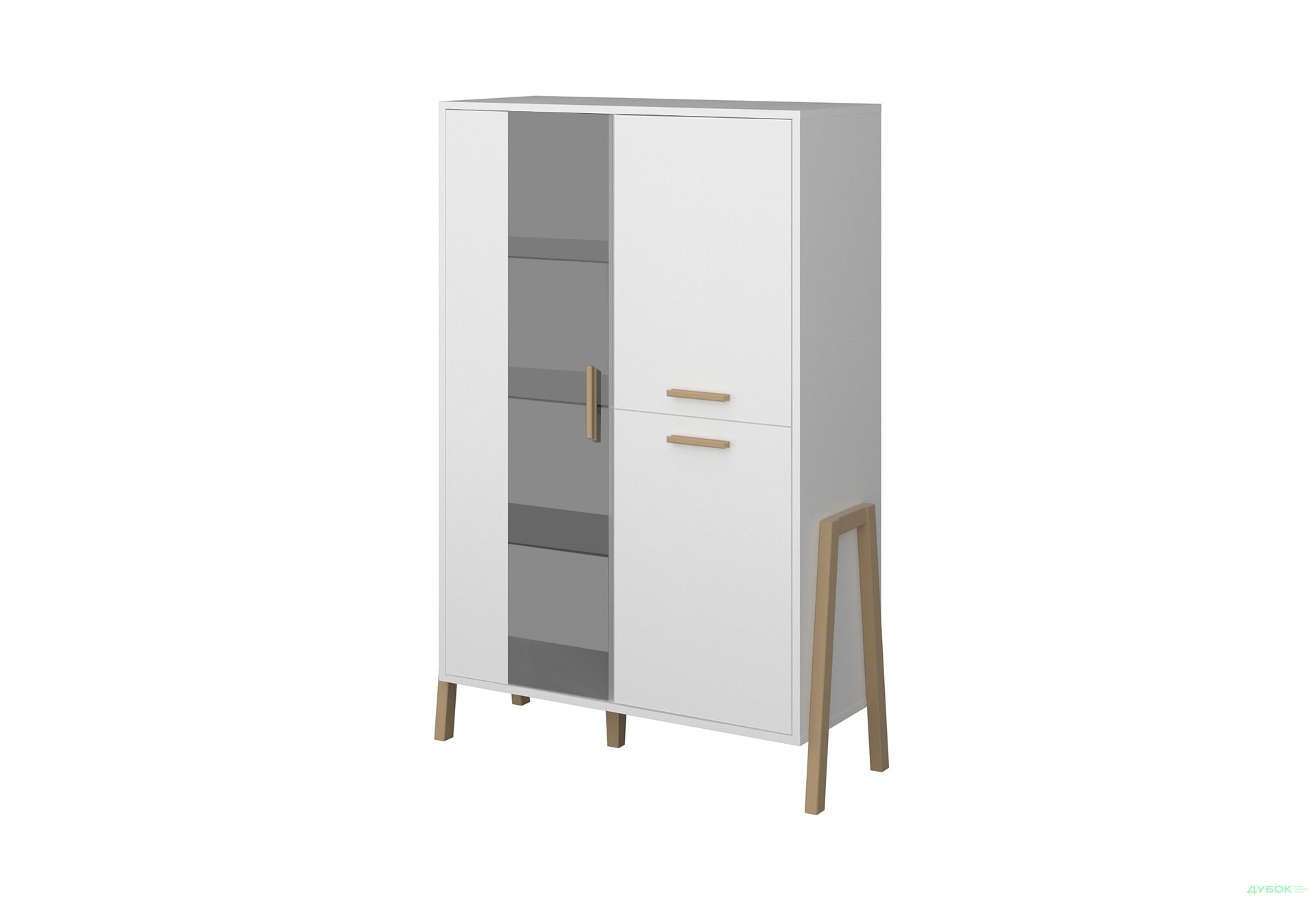 Шафа-вітрина низька VMV holding Бель 103 см - Зображення 1 Зображення 1 - Шафа-вітрина низька VMV holding Бель 103 см