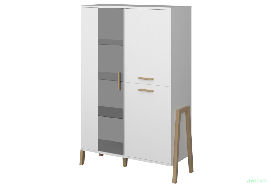 Шафа-вітрина низька VMV holding Бель 103 см - Зображення 1 Зображення 1 - Шафа-вітрина низька VMV holding Бель 103 см