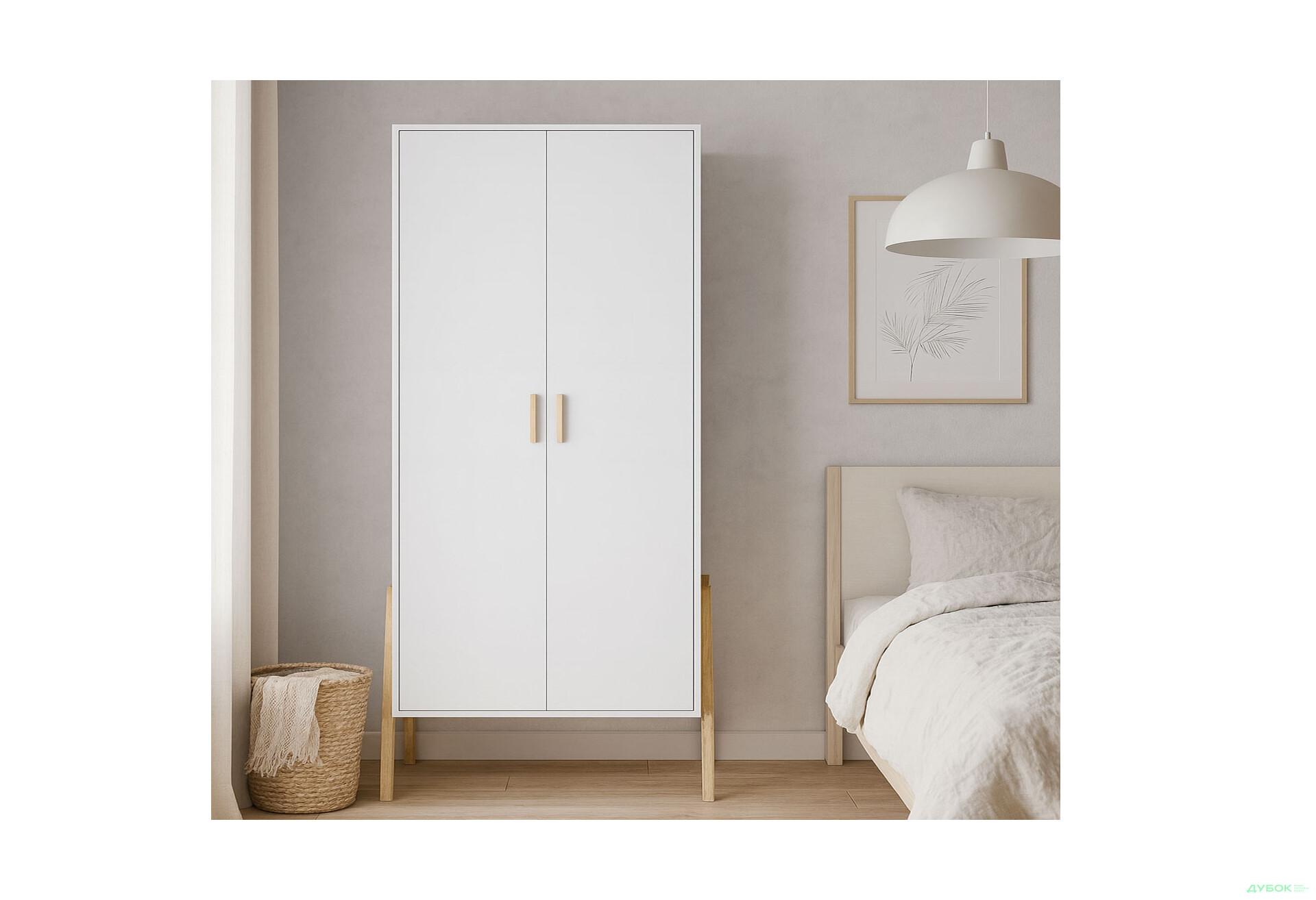 Зображення 3 - Шафа VMV holding Бель 2-дверна 100 см