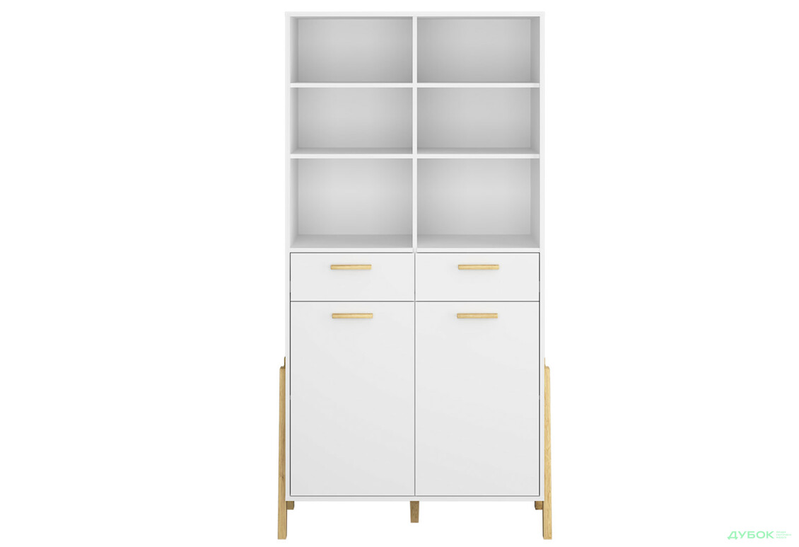 Шкаф-стеллаж комбинированный ВМВ Холдинг Бэль с 2 ящиками 103 см - Изображение 2 Изображение 2 - Шкаф-стеллаж комбинированный ВМВ Холдинг Бэль с 2 ящиками 103 см