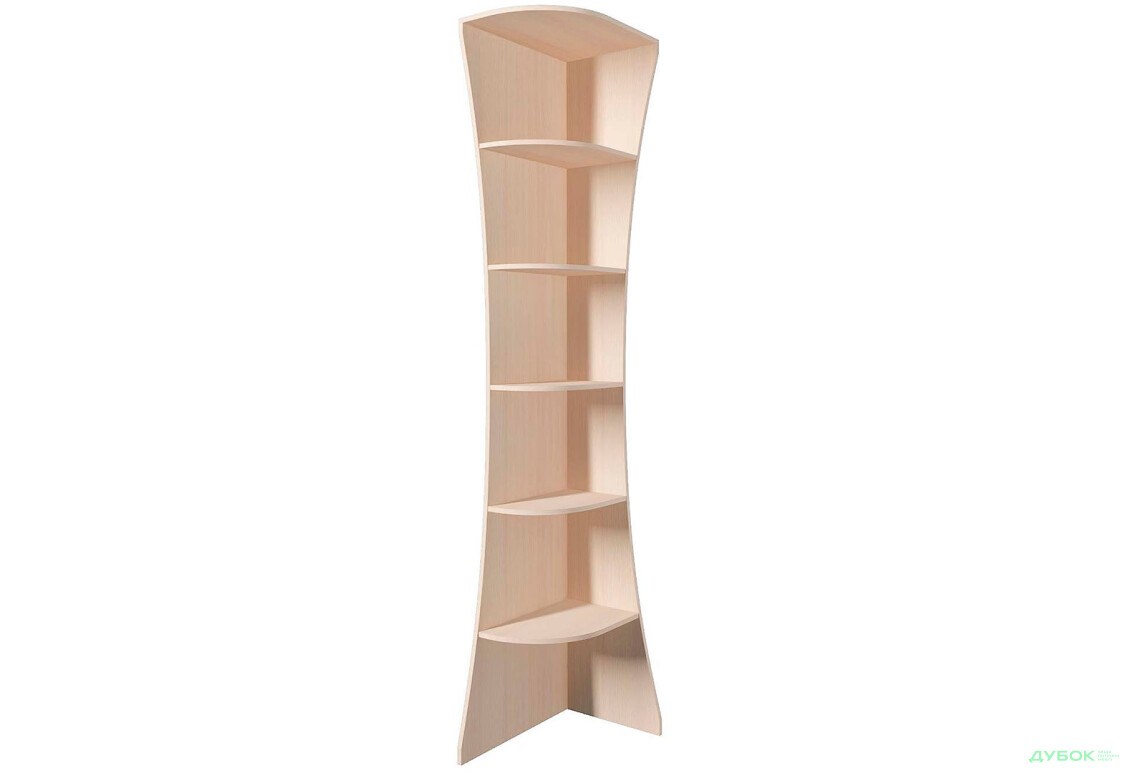 Шафа-стелаж кутовий відкритий Київський стандарт К-03 30 см - Зображення 1 Зображення 1 - Шафа-стелаж кутовий відкритий Київський стандарт К-03 30 см