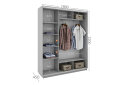 Зображення 8 - Шафа-купе 2-дверна 180x220x45 см