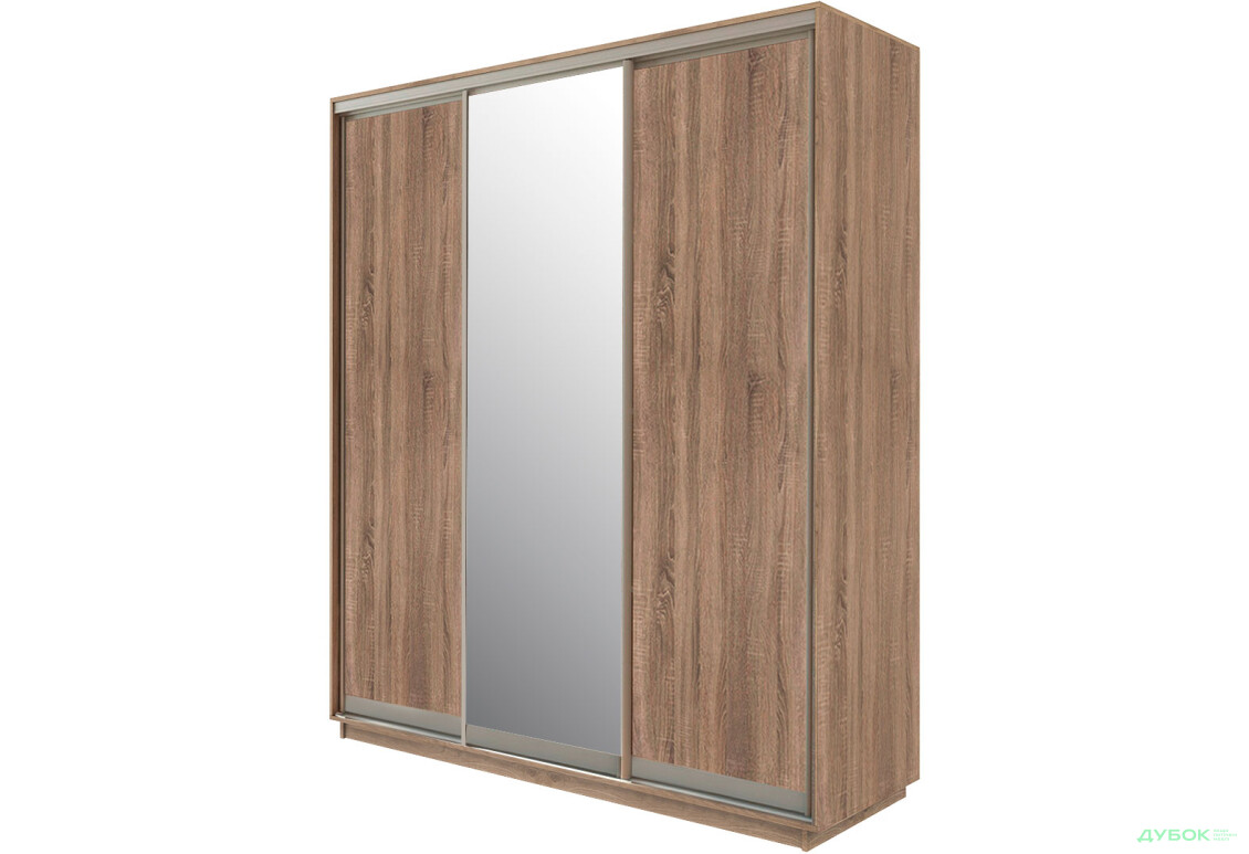 Зображення 6 - Шафа-купе Garant 3-дверна 200x220x45 см