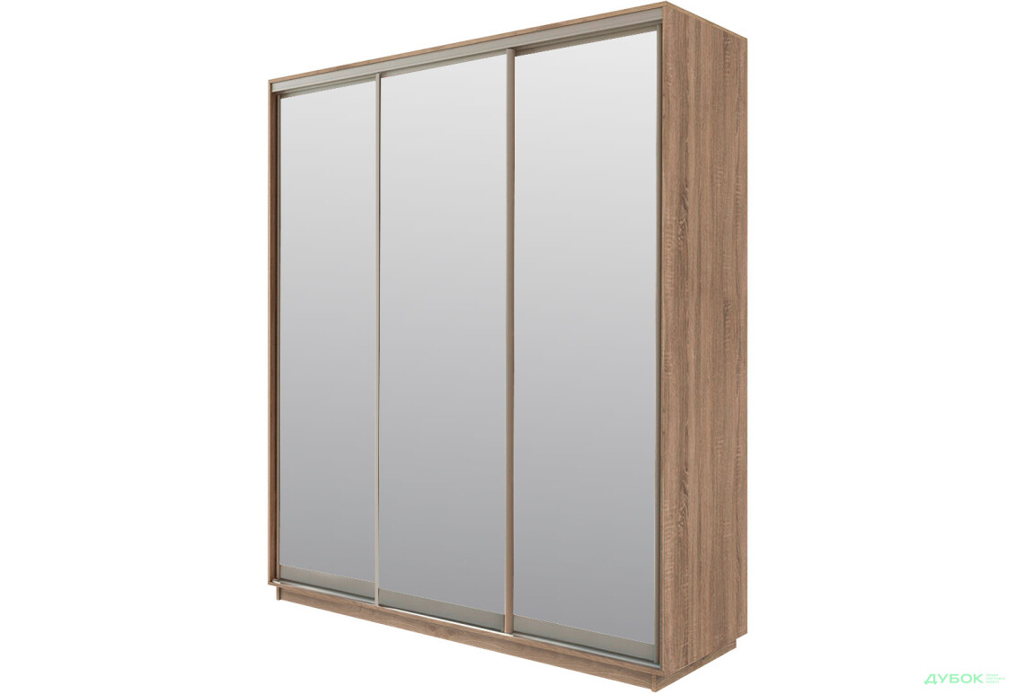 Зображення 8 - Шафа-купе Garant 3-дверна 200x220x60 см