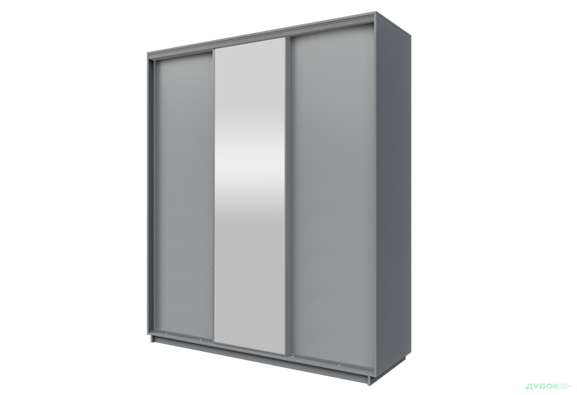 Шафа-купе Garant 3-дверна 200x220x60 см - Зображення 3 Зображення 3 - Шафа-купе Garant 3-дверна 200x220x60 см