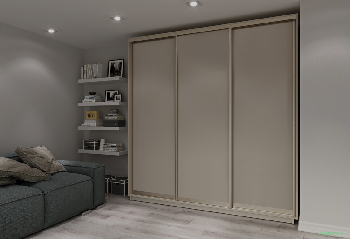 Шафа-купе Garant 3-дверна 220x240x45 см - Зображення 2 Зображення 2 - Шафа-купе Garant 3-дверна 220x240x45 см