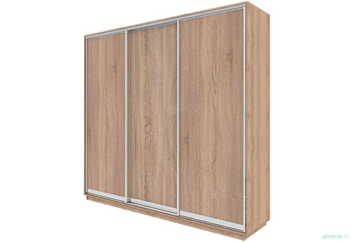 Зображення 8 - Шафа-купе Garant 3-дверна 250x220x60 см