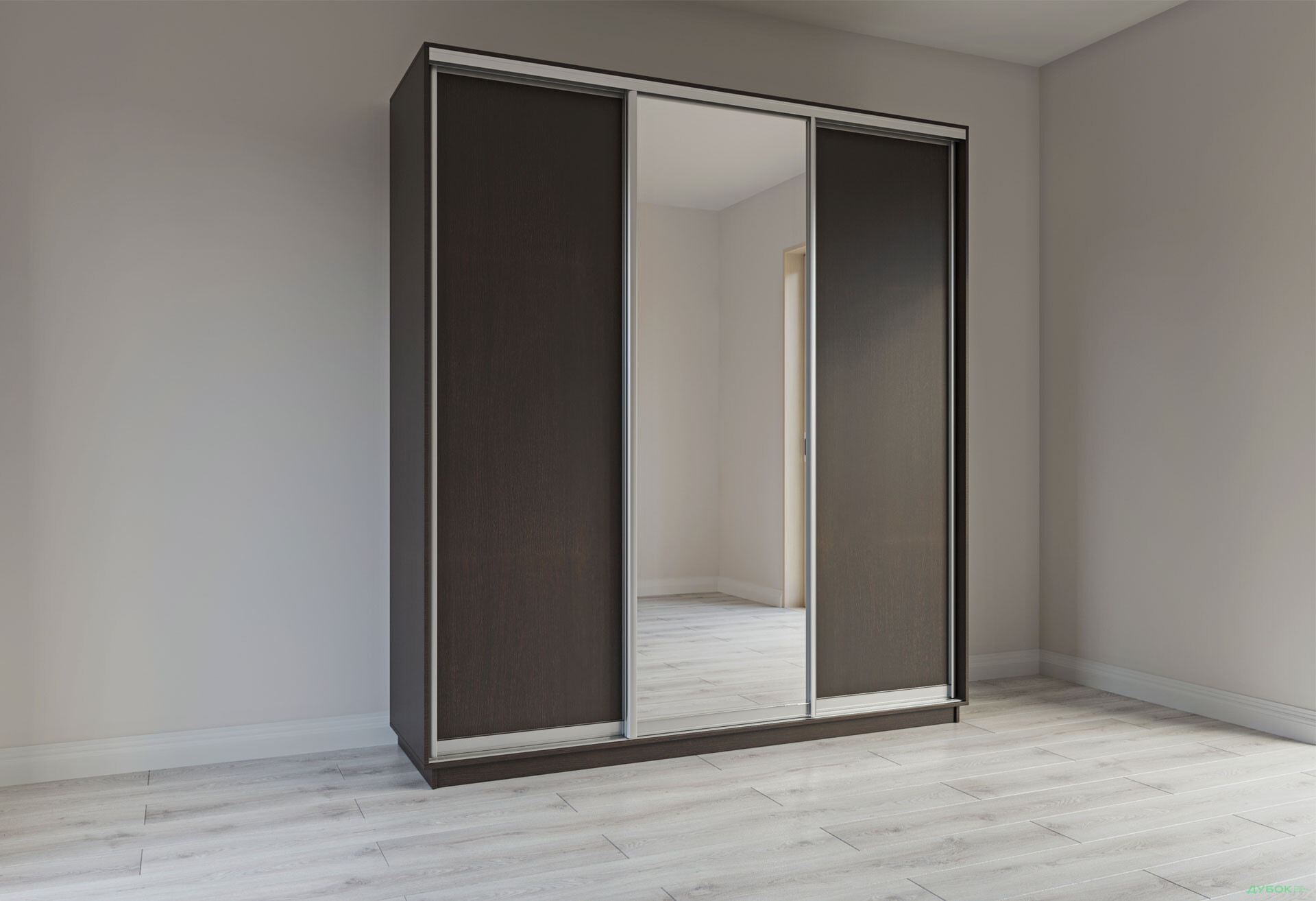 Зображення 18 - Шафа-купе Garant 3-дверна 250x240x60 см
