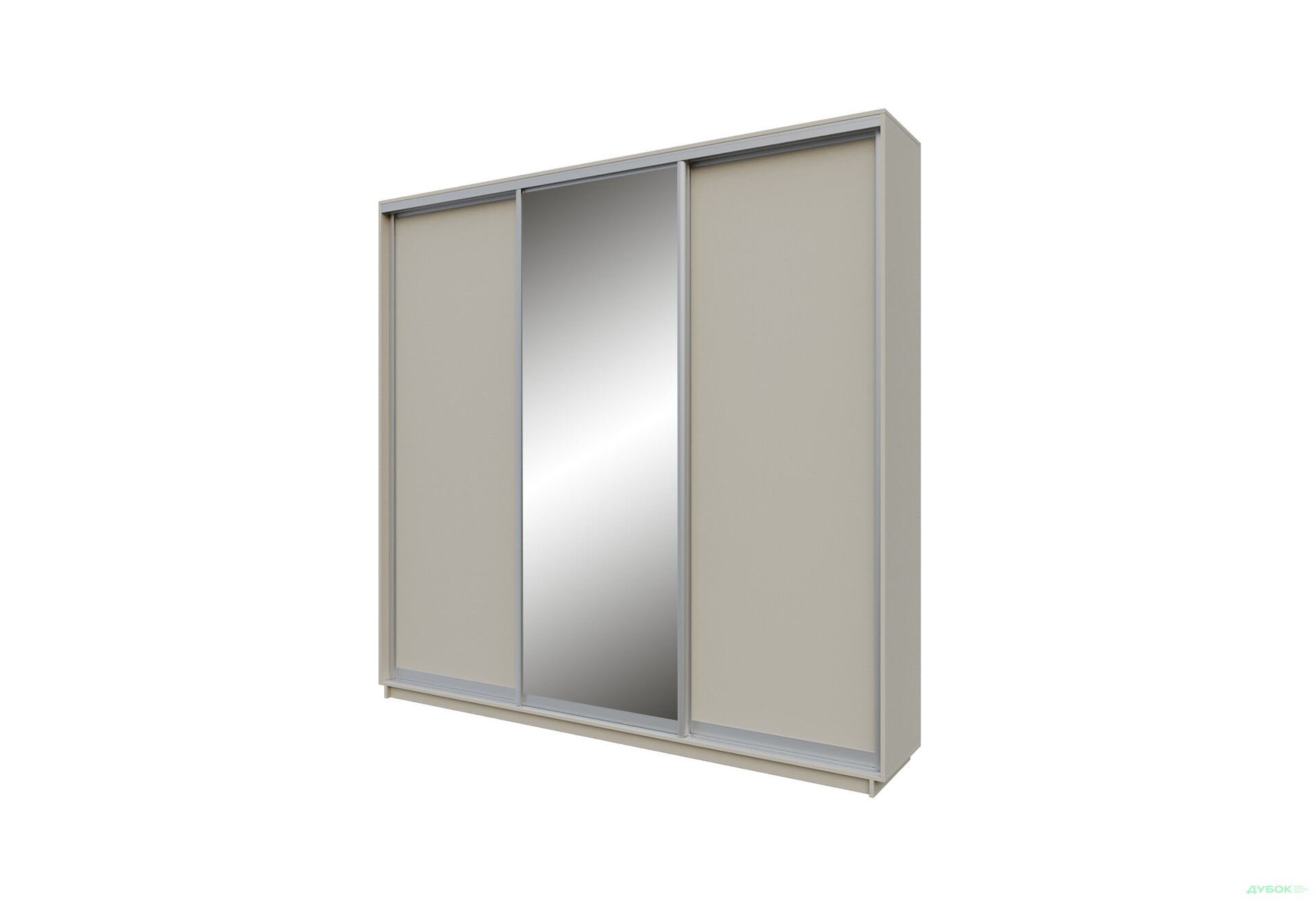 Шафа-купе Garant 3-дверна 250x240x60 см - Зображення 3 Зображення 3 - Шафа-купе Garant 3-дверна 250x240x60 см