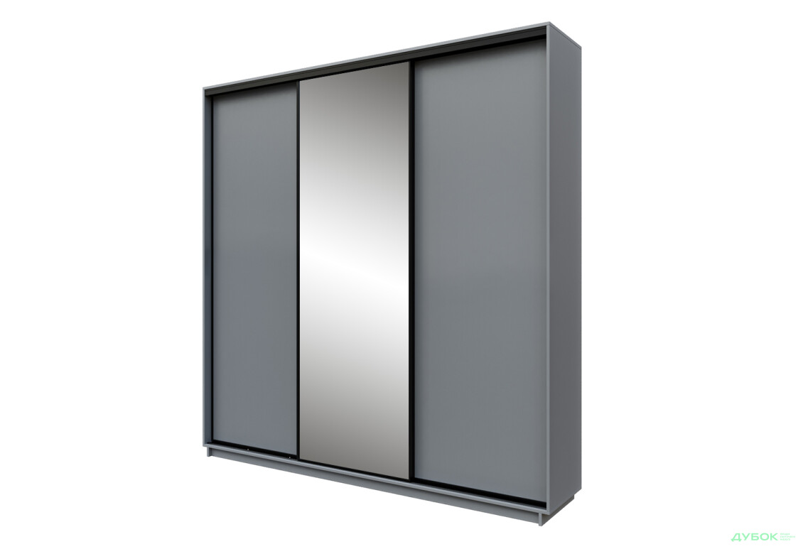 Шафа-купе Garant 3-дверна 240x220x45 см - Зображення 3 Зображення 3 - Шафа-купе Garant 3-дверна 240x220x45 см