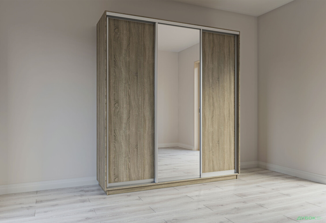 Шафа-купе Garant 3-дверна 240x240x60 см - Зображення 13 Зображення 13 - Шафа-купе Garant 3-дверна 240x240x60 см