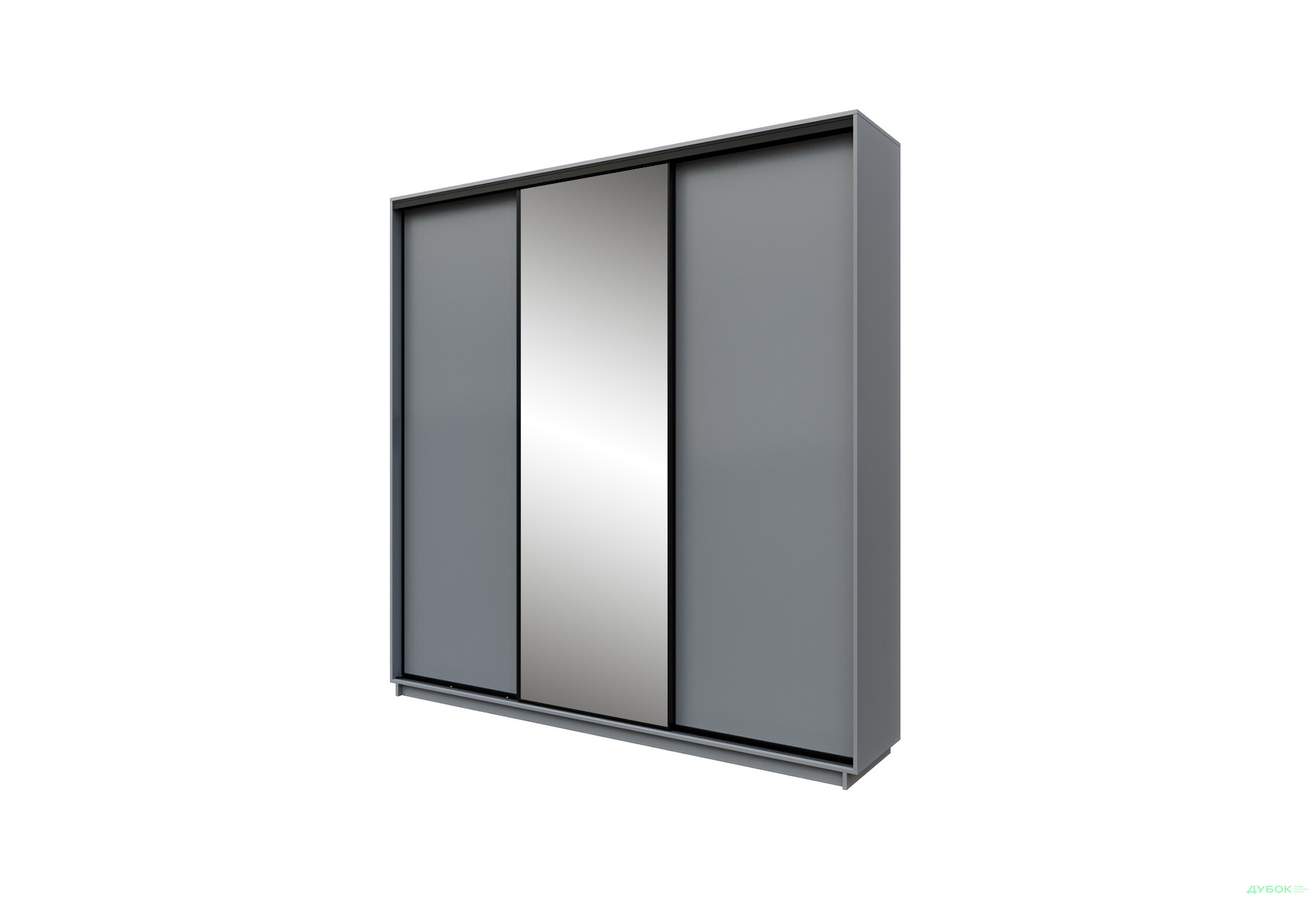 Шафа-купе Garant 3-дверна 240x240x45 см - Зображення 3 Зображення 3 - Шафа-купе Garant 3-дверна 240x240x45 см