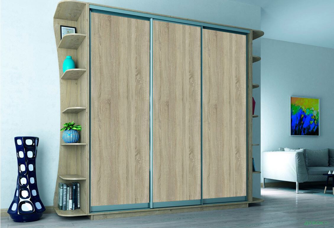 Шафа-купе Garant 3-дверна 230x220x45 см - Зображення 10 Зображення 10 - Шафа-купе Garant 3-дверна 230x220x45 см