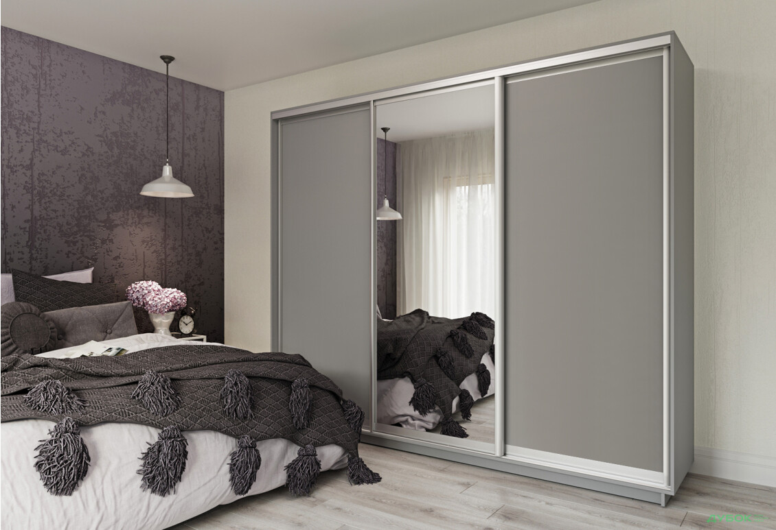 Шафа-купе Garant 3-дверна 260x240x60 см - Зображення 6 Зображення 6 - Шафа-купе Garant 3-дверна 260x240x60 см