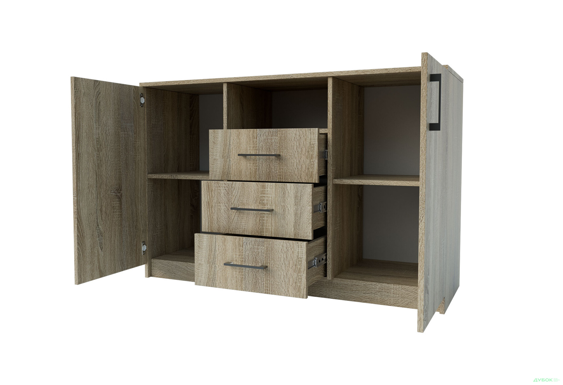 Изображение 7 - Комод Garant К 2-дверный с 3 ящиками 120 см