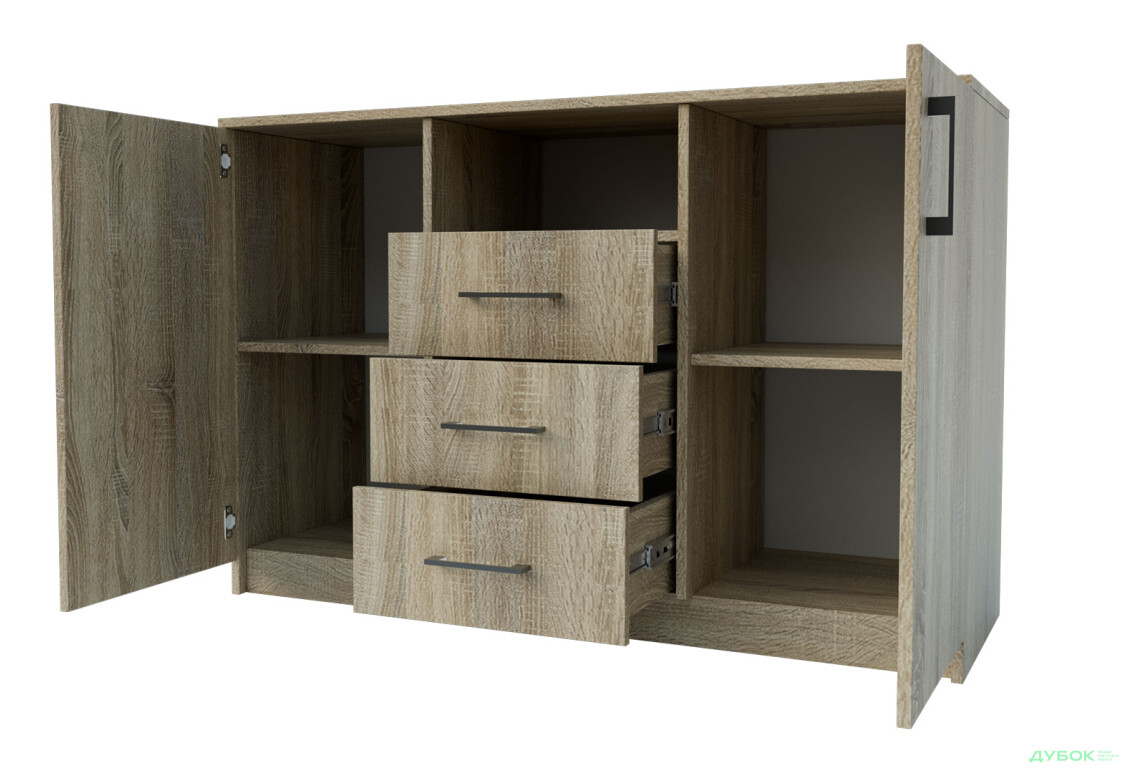 Изображение 7 - Комод Garant К 2-дверный с 3 ящиками 120 см