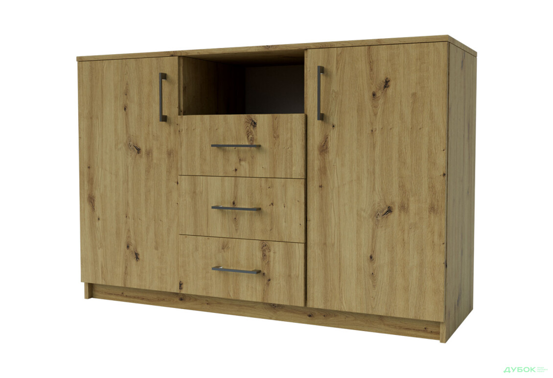 Изображение 5 - Комод Garant К 2-дверный с 3 ящиками 120 см