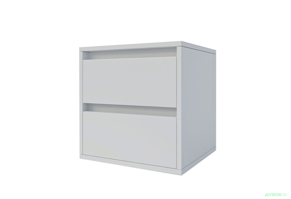 Тумба прикроватная Garant Идея 2Я с 2 ящиками 40 см, нимфея альба / нимфея альба - Изображение 1 Изображение 1 - Тумба прикроватная Garant Идея 2Я с 2 ящиками 40 см, нимфея альба / нимфея альба