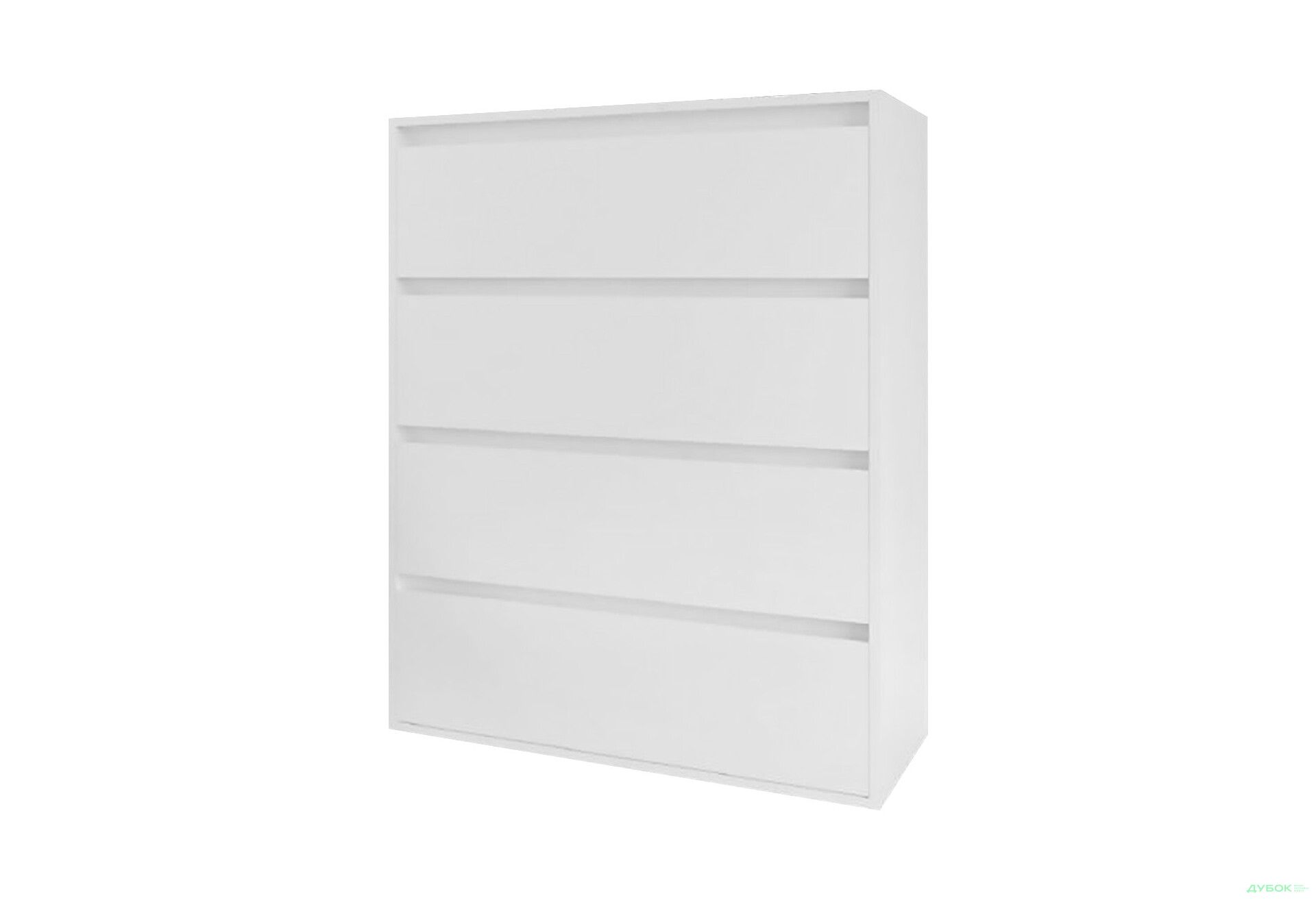 Комод Garant Ідея К з 4 шухлядами 80 см, німфея альба / німфея альба - Зображення 1 Зображення 1 - Комод Garant Ідея К з 4 шухлядами 80 см, німфея альба / німфея альба