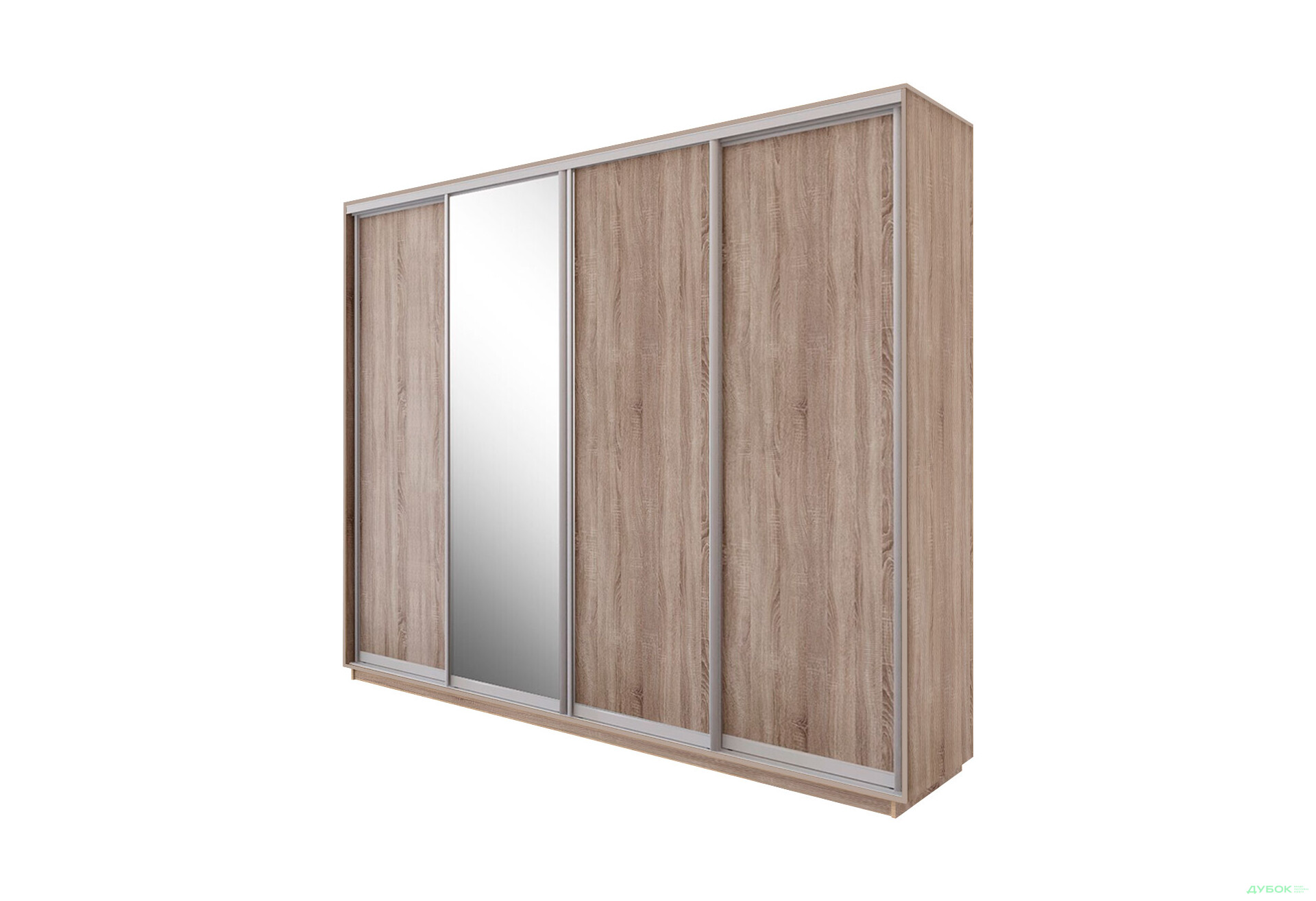 Шафа-купе Garant 4-дверна 290x240x45 см - Зображення 5 Зображення 5 - Шафа-купе Garant 4-дверна 290x240x45 см