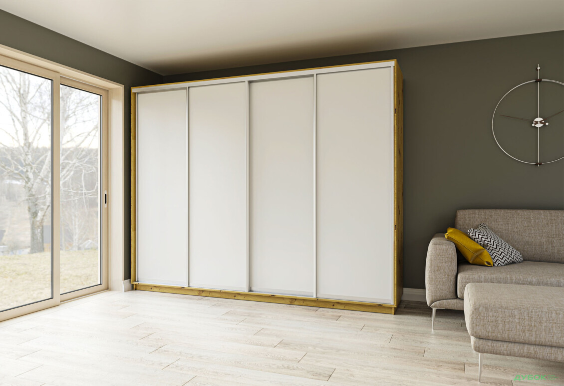 Шафа-купе Garant 4-дверна 290x240x45 см - Зображення 12 Зображення 12 - Шафа-купе Garant 4-дверна 290x240x45 см