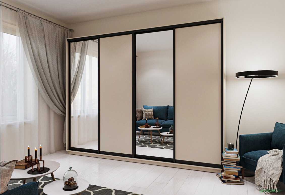 Шафа-купе Garant 4-дверна 310x240x45 см - Зображення 5 Зображення 5 - Шафа-купе Garant 4-дверна 310x240x45 см