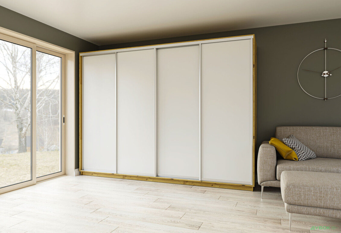 Шафа-купе Garant 4-дверна 330x240x45 см - Зображення 11 Зображення 11 - Шафа-купе Garant 4-дверна 330x240x45 см