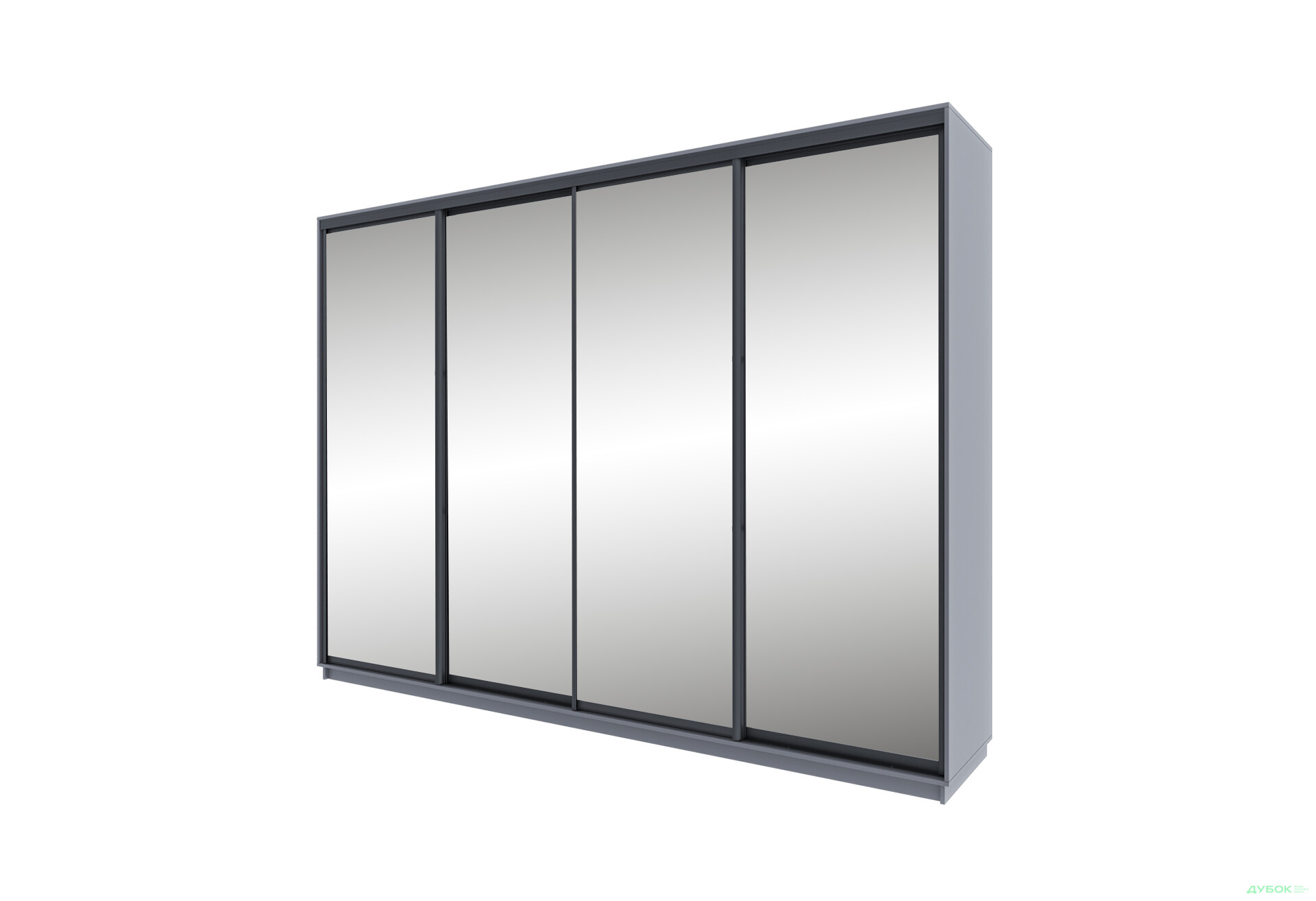 Шафа-купе Garant 4-дверна 330x240x45 см - Зображення 4 Зображення 4 - Шафа-купе Garant 4-дверна 330x240x45 см