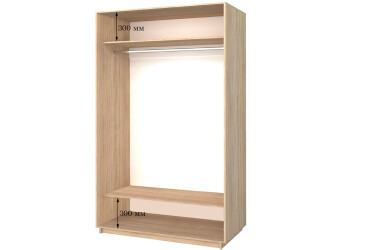 Зображення 1200х600х2200 (до шафи-купе глиб. 600)