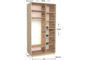 Шафа-купе Garant Практик №17 2-дверна 120 см - Зображення 2 Зображення 2 - Шафа-купе Garant Практик №17 2-дверна 120 см