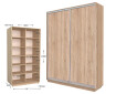Шафа-купе Garant Практик №22 2-дверна 120 см - Зображення 1 Зображення 1 - Шафа-купе Garant Практик №22 2-дверна 120 см