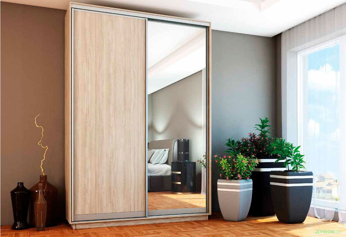 Зображення 12 - Шафа-купе Практик 2Д 1900 Garant