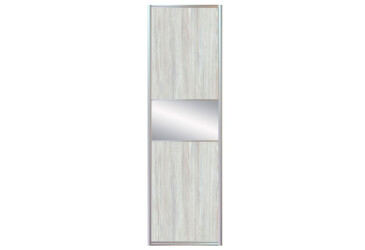 Фасад Комб 5_5/4 ДСП + Дзеркало Срібло 905х2400