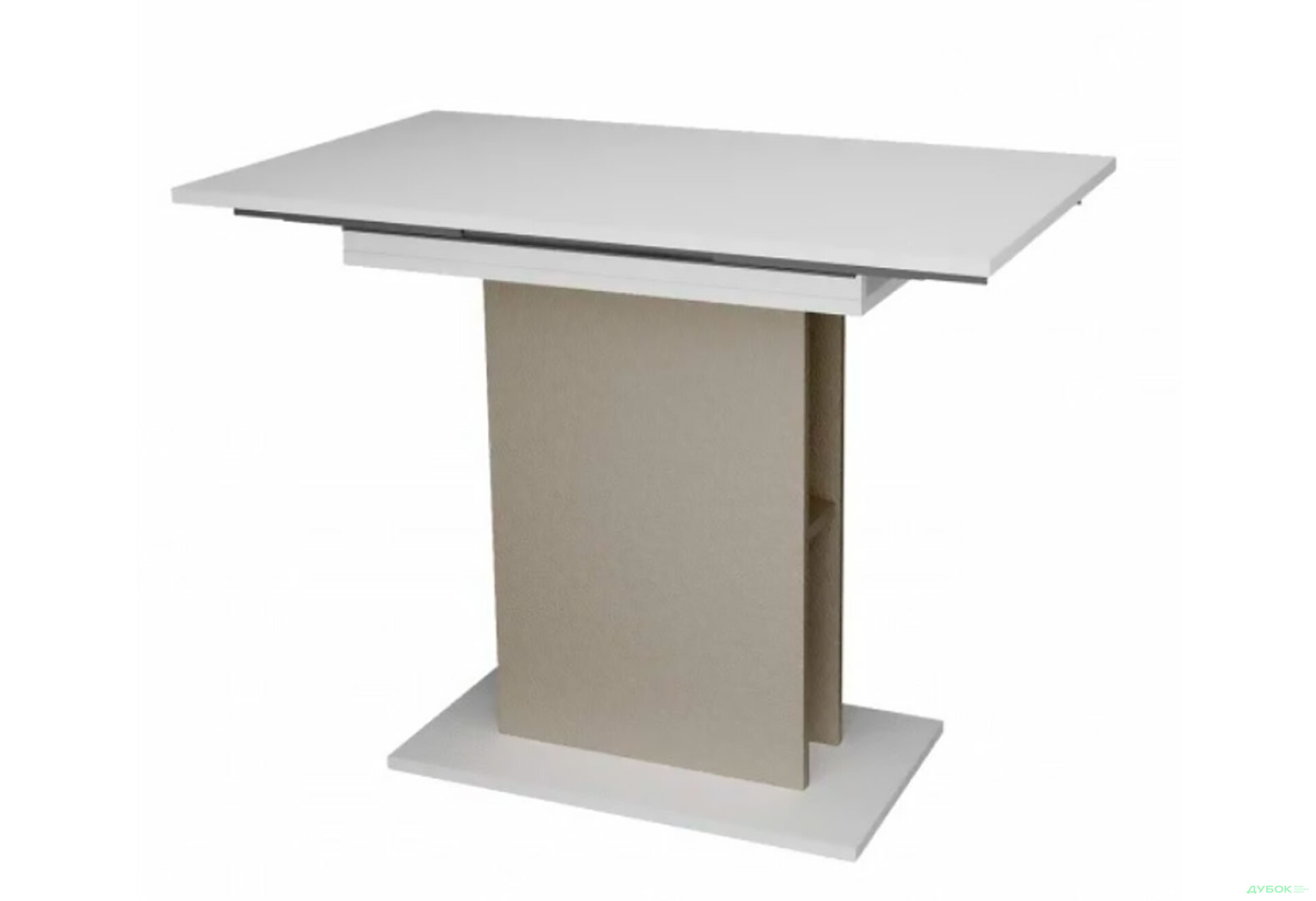Фото 1 - Стол обеденный Intarsio Stoun 100x60 см раскладной