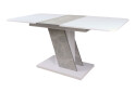Стіл обідній Intarsio Карвело / Carvelo 140x80 см розкладний Біла аляска / Індастріал - Зображення 2 Зображення 2 - Стіл обідній Intarsio Карвело / Carvelo 140x80 см розкладний Біла аляска / Індастріал