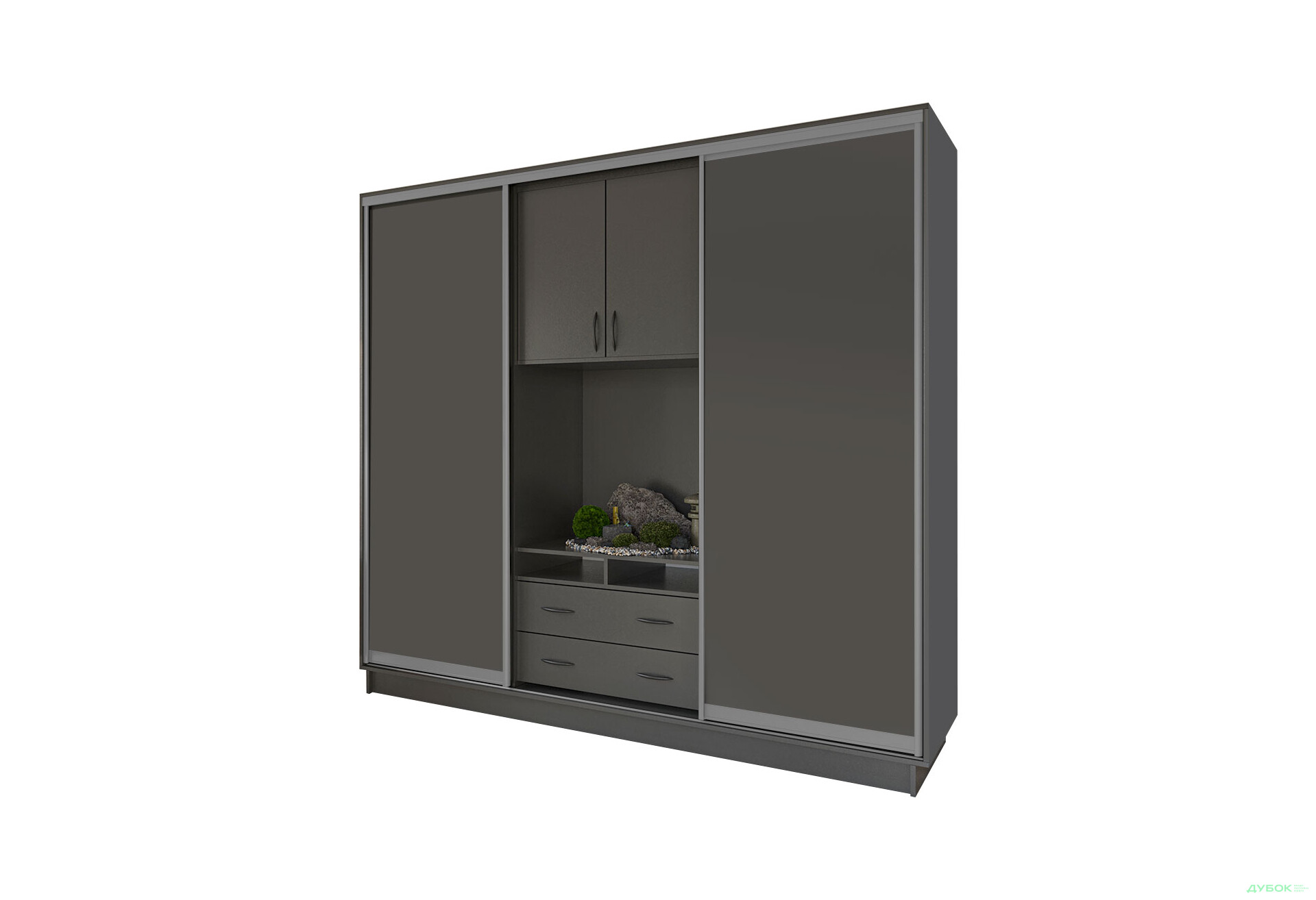 Изображение 1 - Шкаф-купе Garant Универсал 2-дверный 240x220x60 см