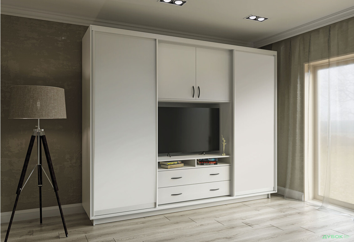 Зображення 3 - Шафа-купе Garant Універсал 2-дверна 270x220x45 см