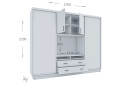 Зображення 6 - Шафа-купе Garant Універсал 2-дверна 270x220x60 см