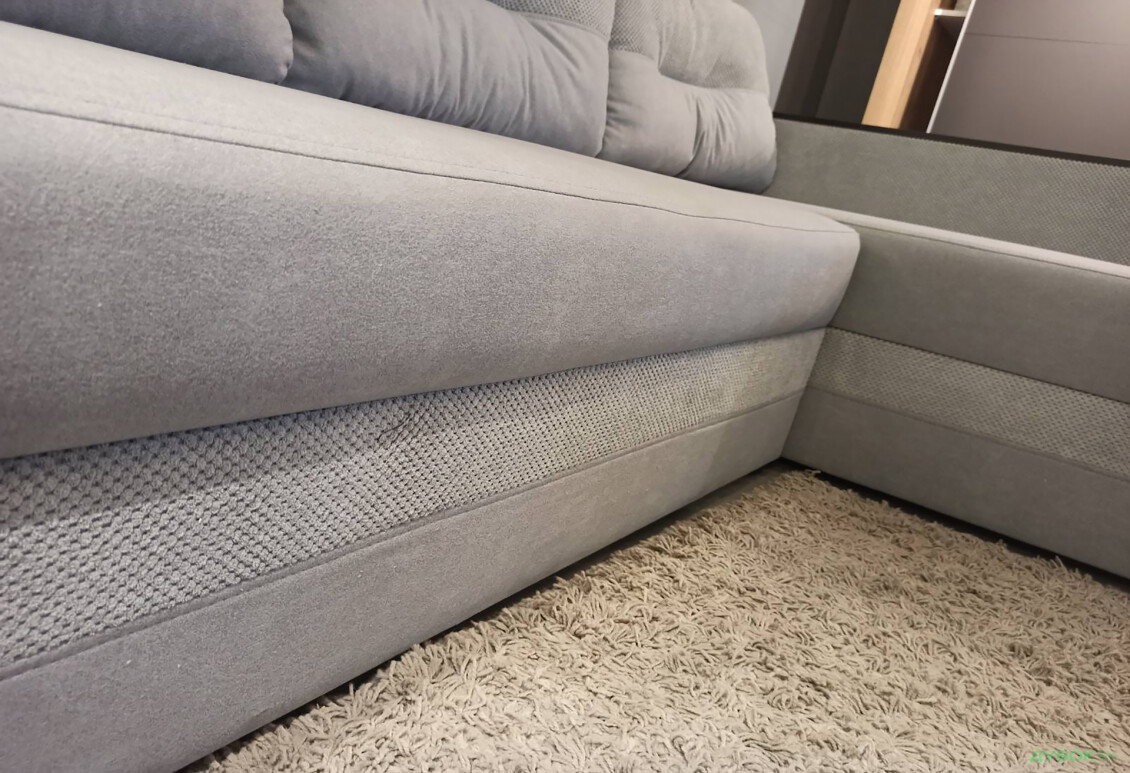 Изображение 4 - Мягкий уголок Вика Леон 270x155 см серый (Лилу 91 + Дорис 90) кут 7