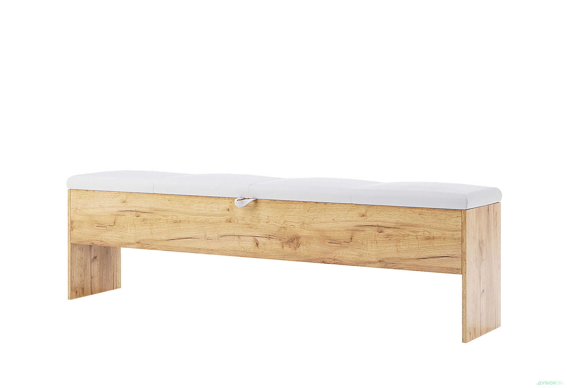 Банкетка к кровати МироМарк Асти 185х36 см Дуб крафт - Изображение 1 Изображение 1 - Банкетка к кровати МироМарк Асти 185х36 см Дуб крафт