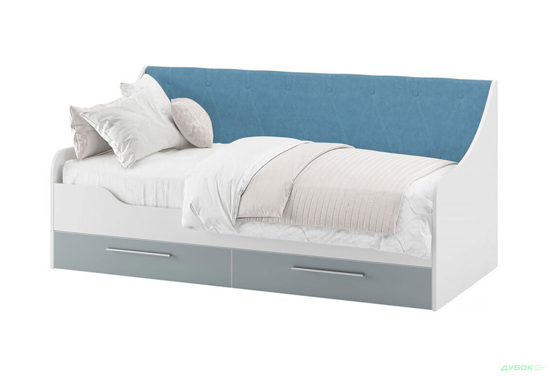 Кровать Svit Mebliv Твист 90х200 см (без вклада) с ящиками - Изображение 1 Изображение 1 - Кровать Svit Mebliv Твист 90х200 см (без вклада) с ящиками