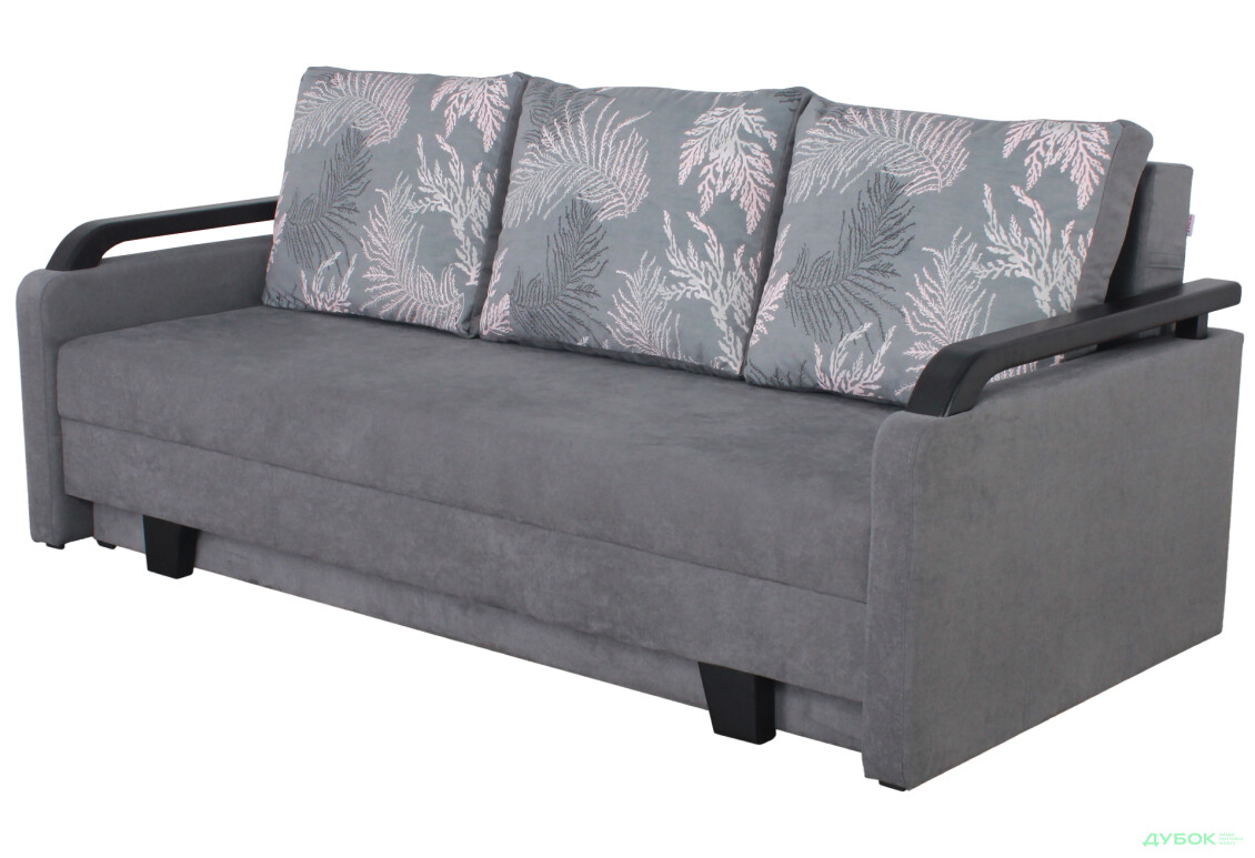 Диван Элегант Бенефит 27 210x100 см серый - Изображение 1 Изображение 1 - Диван Элегант Бенефит 27 210x100 см серый