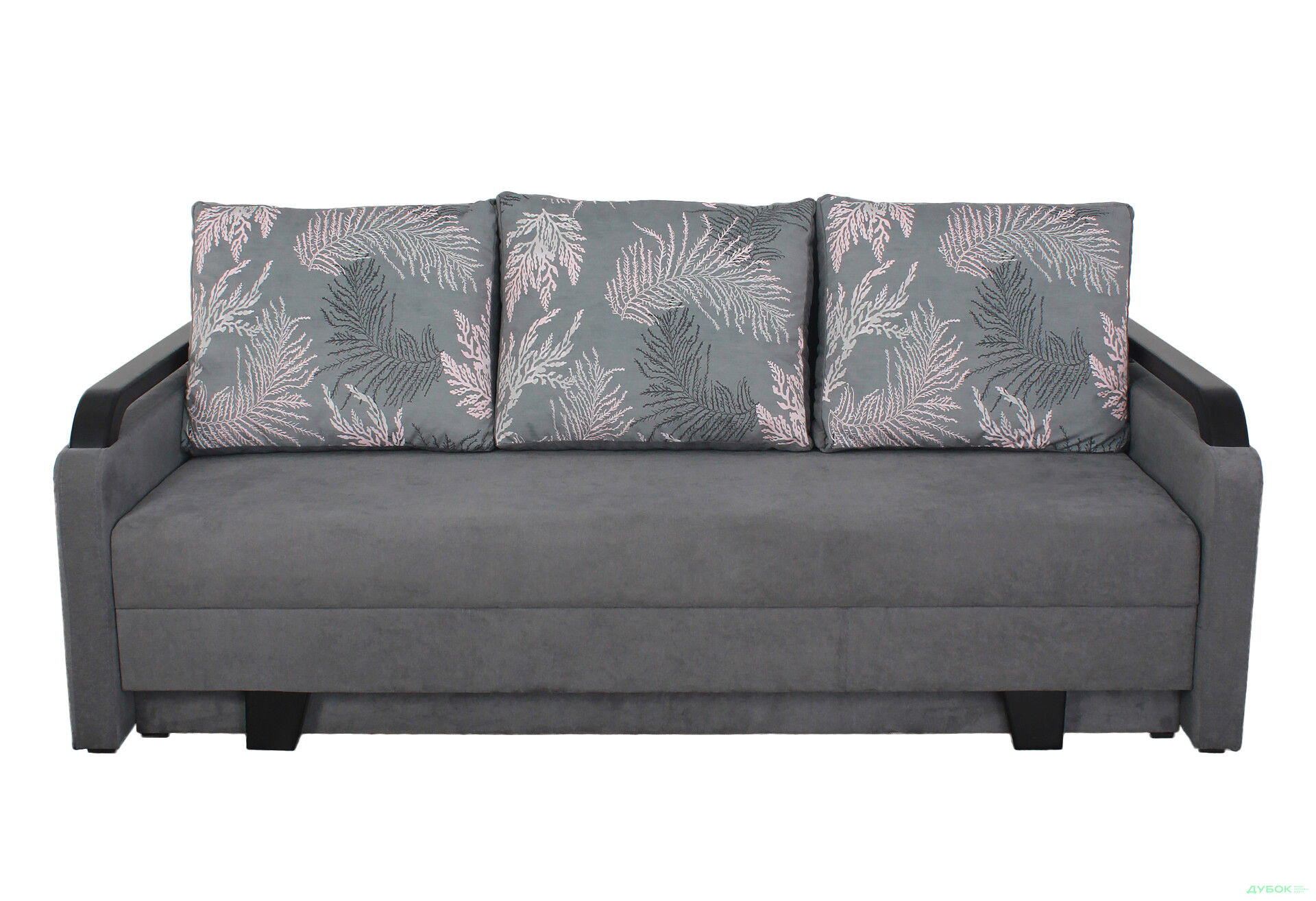 Диван Элегант Бенефит 27 210x100 см серый - Изображение 3 Изображение 3 - Диван Элегант Бенефит 27 210x100 см серый