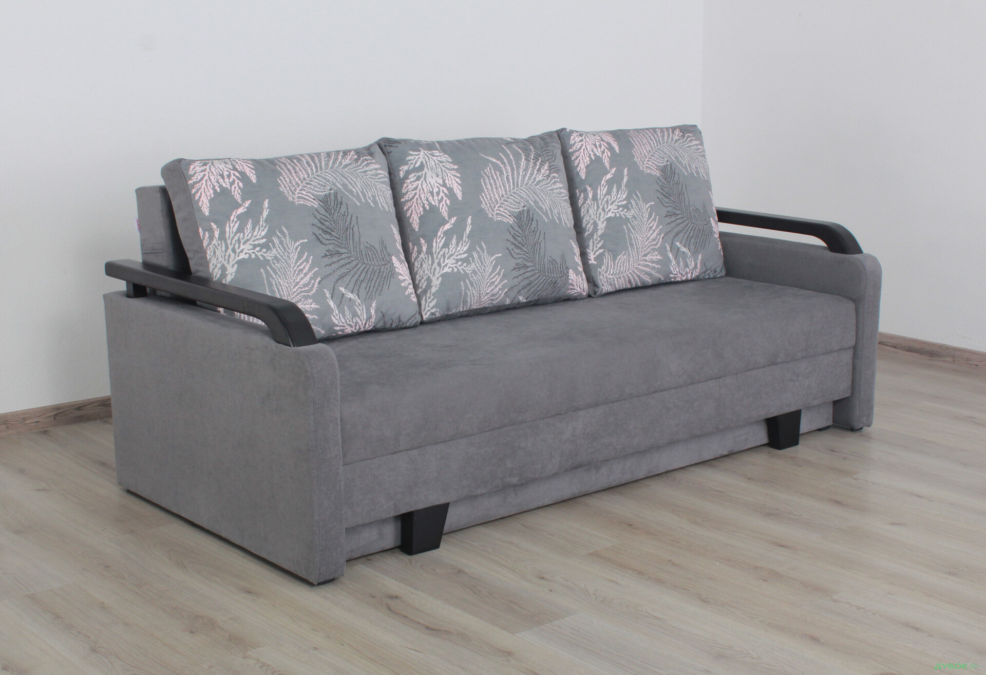 Диван Элегант Бенефит 27 210x100 см серый - Изображение 2 Изображение 2 - Диван Элегант Бенефит 27 210x100 см серый