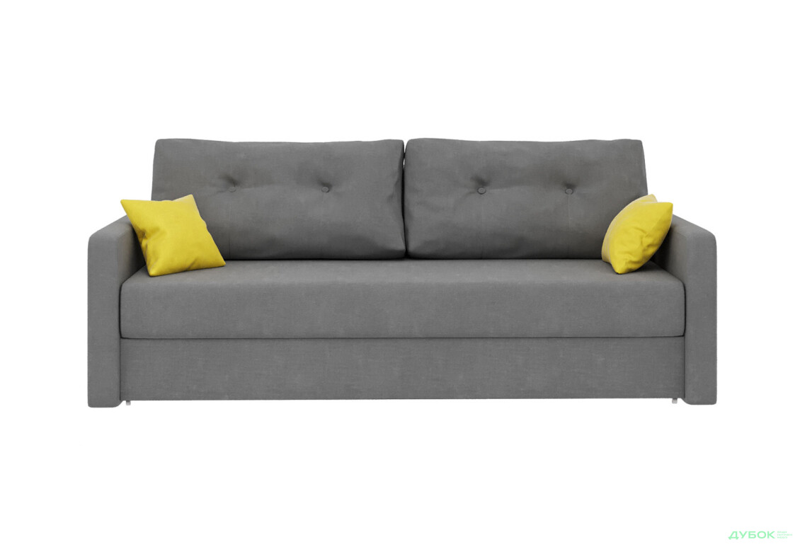 Диван Вика Злата 215x100 см темно-серый (Аляска 05 / Simple 52) - Изображение 3 Изображение 3 - Диван Вика Злата 215x100 см темно-серый (Аляска 05 / Simple 52)