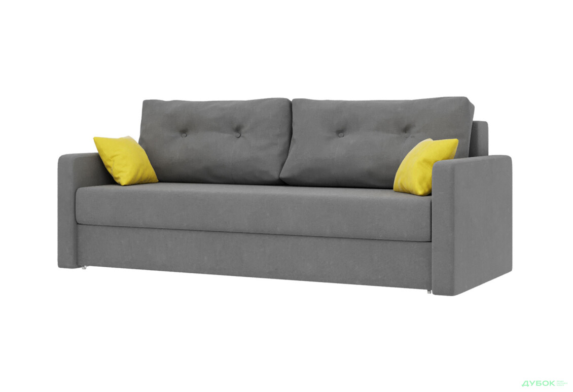 Диван Вика Злата 215x100 см темно-серый (Аляска 05 / Simple 52) - Изображение 1 Изображение 1 - Диван Вика Злата 215x100 см темно-серый (Аляска 05 / Simple 52)