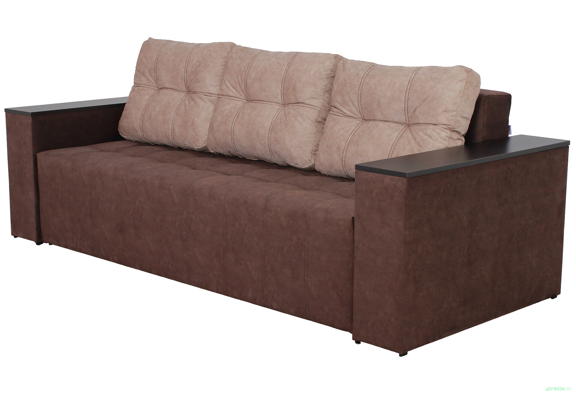 Диван Элегант Бенефит 36 238x100 см коричневый - Изображение 1 Изображение 1 - Диван Элегант Бенефит 36 238x100 см коричневый