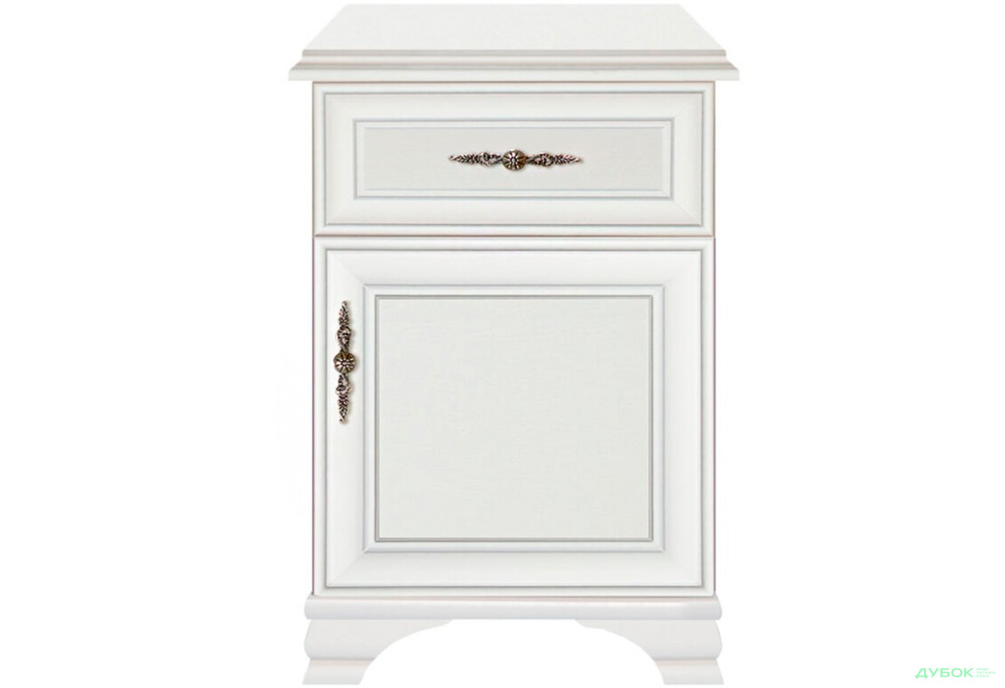 Зображення 2 - Тумба ВМК Кентукі 1-дверна з шухлядою 54 см Біла